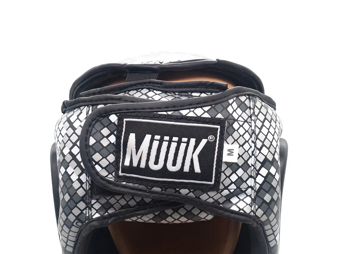 Cabezal De Artes Marciales Con Mica Muuk Texturizado 3