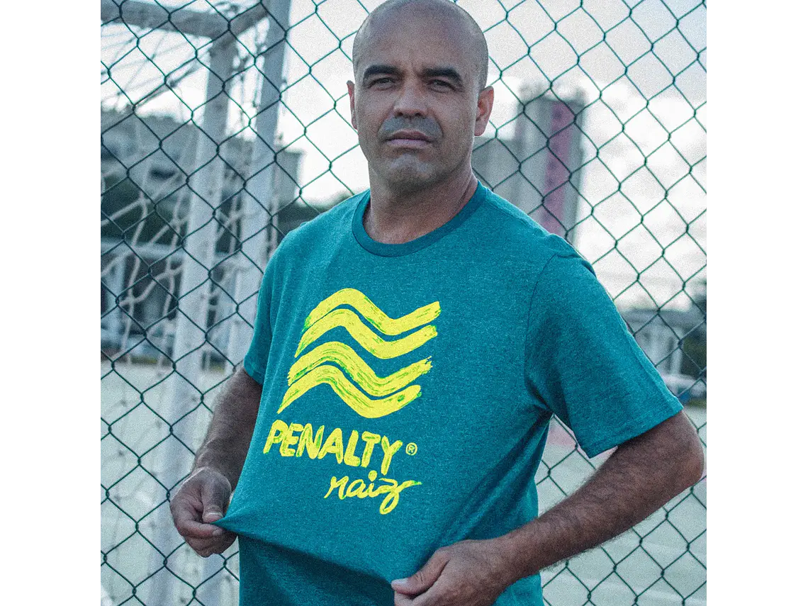 Polera Penalty Raiz Brush Petroleo 2