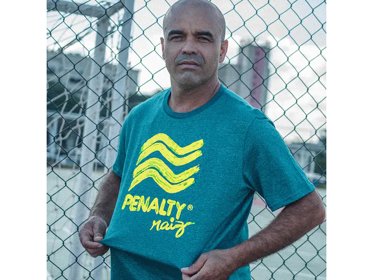 Polera Penalty Raiz Brush Petroleo 2
