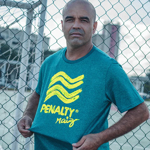 Polera Penalty Raiz Brush Petroleo