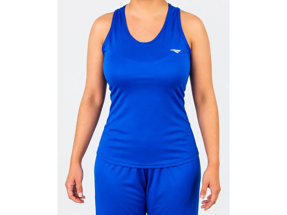 Polera Sin Manga Penalty 284 Femenina Azul Rey 2