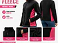 Chaqueta Penalty Fleece Negro/Rosa - Miniatura 3