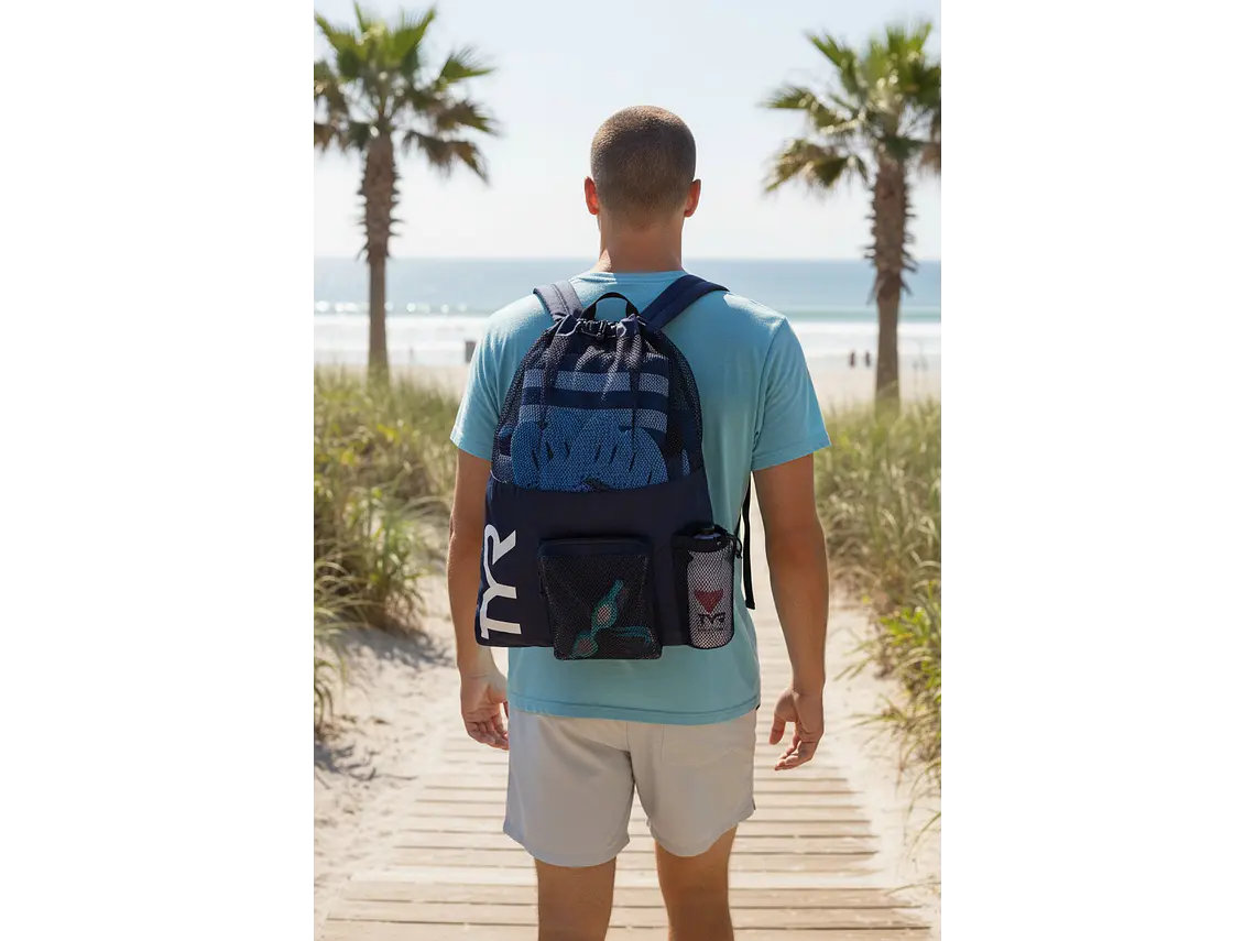 Mochila Natación TYR Mummy Malla 6