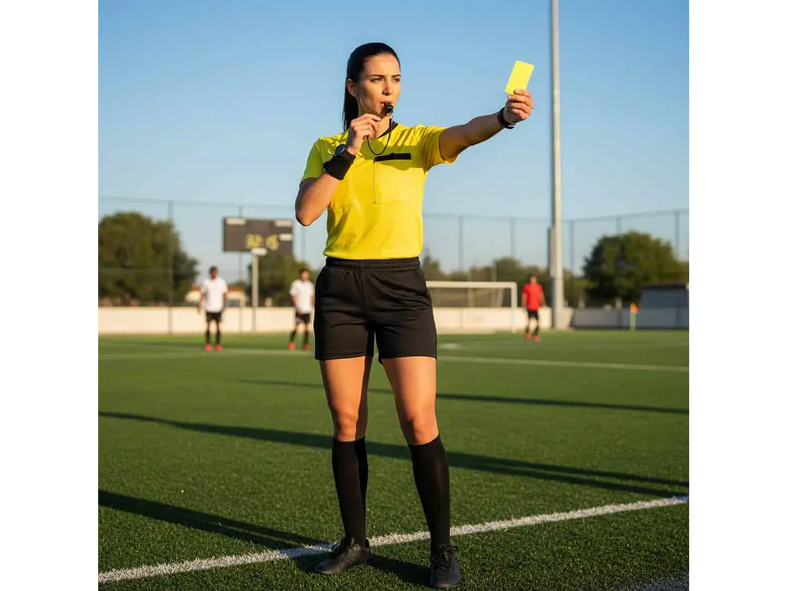 Camisa de Arbitro Penalty 180 Amarilla 3