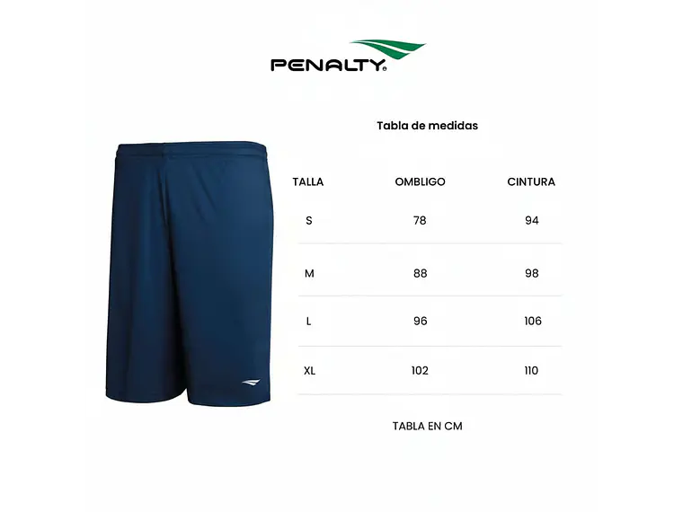 Short Penalty X 309 Azul Oscuro 3