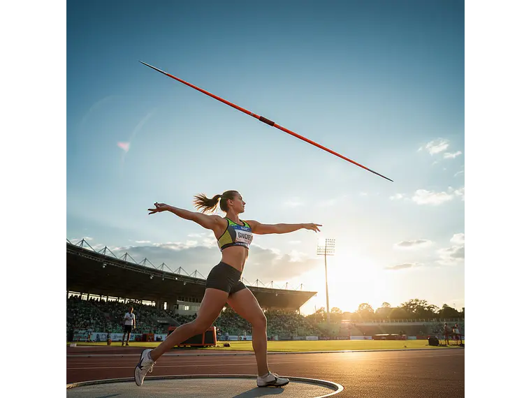 Jabalina De Competicion Muuk Iaaf 600 Grs 2