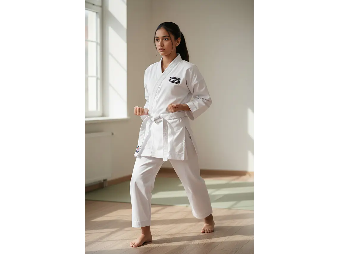 Traje De Karate Muuk Blanco 5