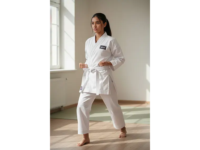 Traje De Karate Muuk Blanco 5