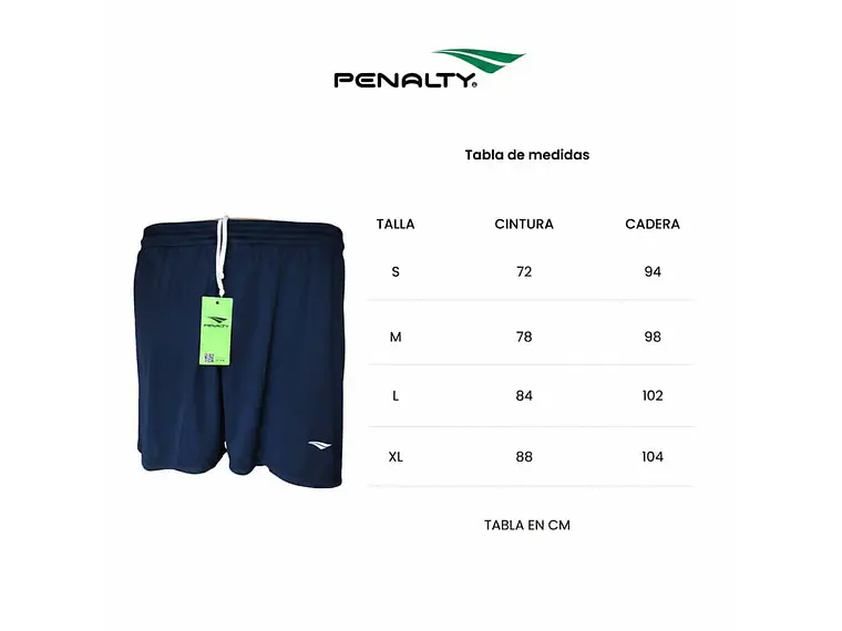Short Penalty Energy 609 C/Bolsillo Azul Oscuro 3