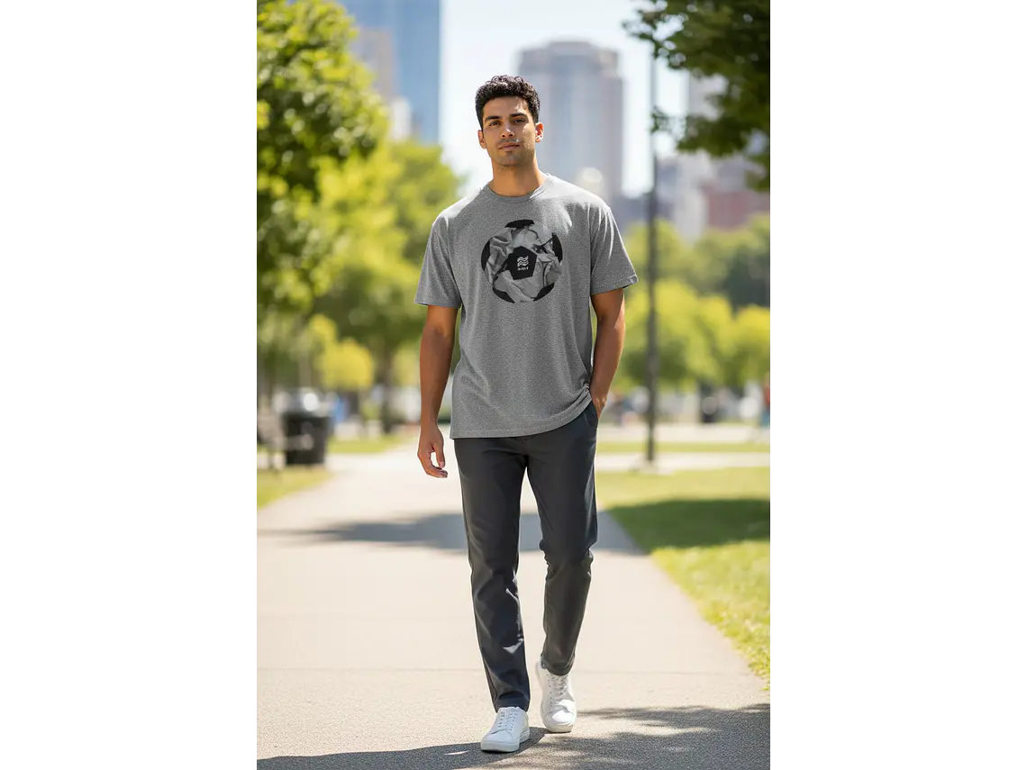 Polera Penalty Pelota Gris 2