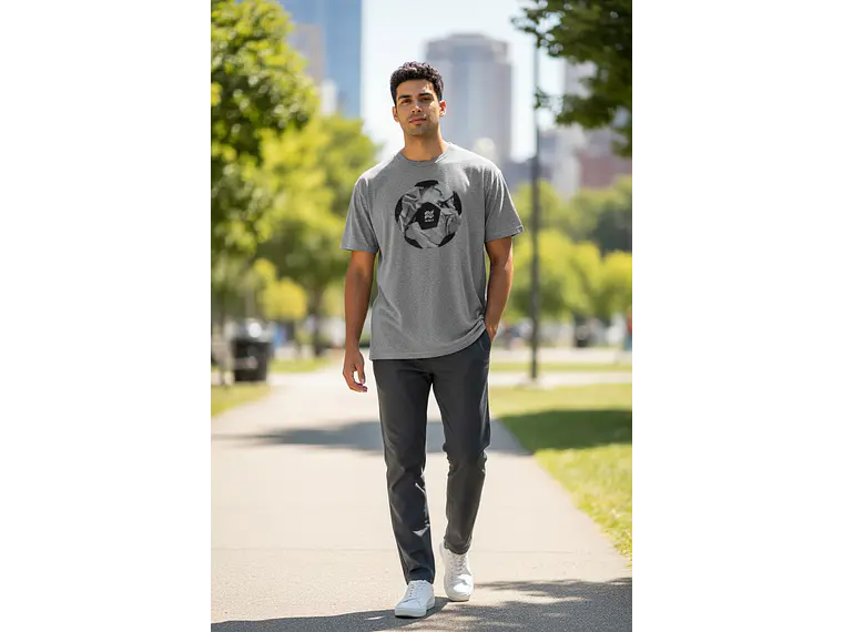 Polera Penalty Pelota Gris 2