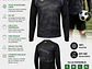 Camiseta de Portero Penalty Delta ML 126 Negro - Miniatura 4