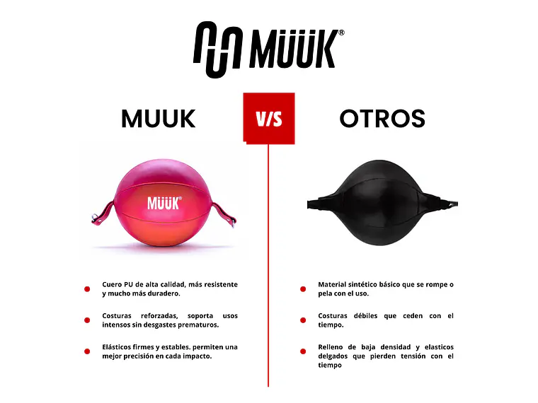Pera Box Muuk Con Elástico Roja 4
