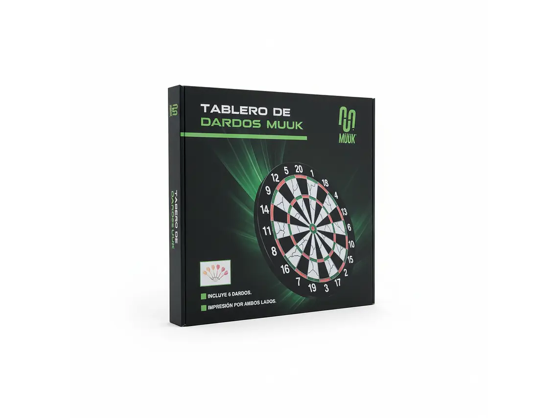 Tablero de Dardos Muuk 15