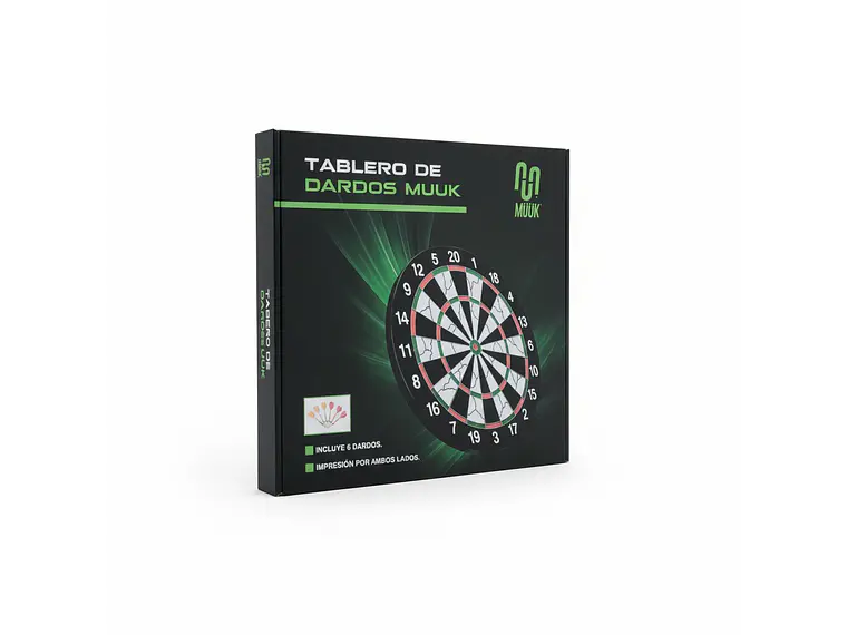 Tablero de Dardos Muuk 15