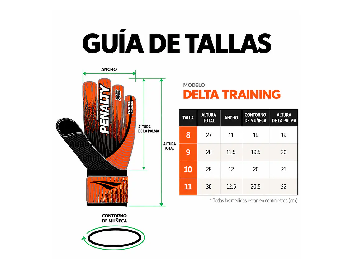Guantes de Arquero Penalty Delta Training 7
