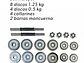 Set de Mancuernas de 15 kg Muuk  - Miniatura 2