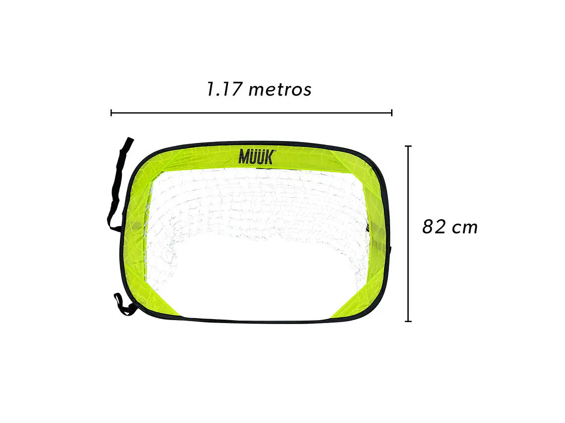 Arcos de Fútbol Plegables Pop-Up Muuk 120 x 80 cm 2