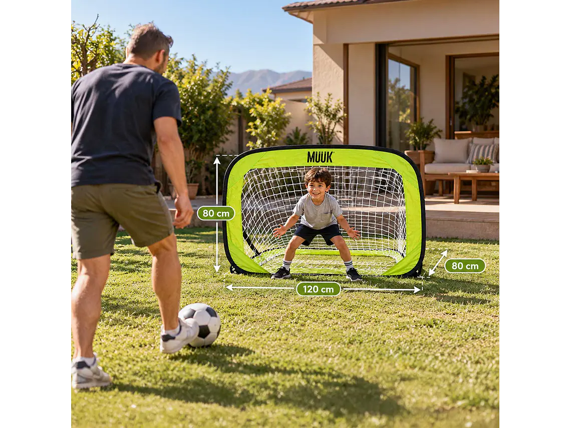Arcos de Fútbol Plegables Pop-Up Muuk 120 x 80 cm 5
