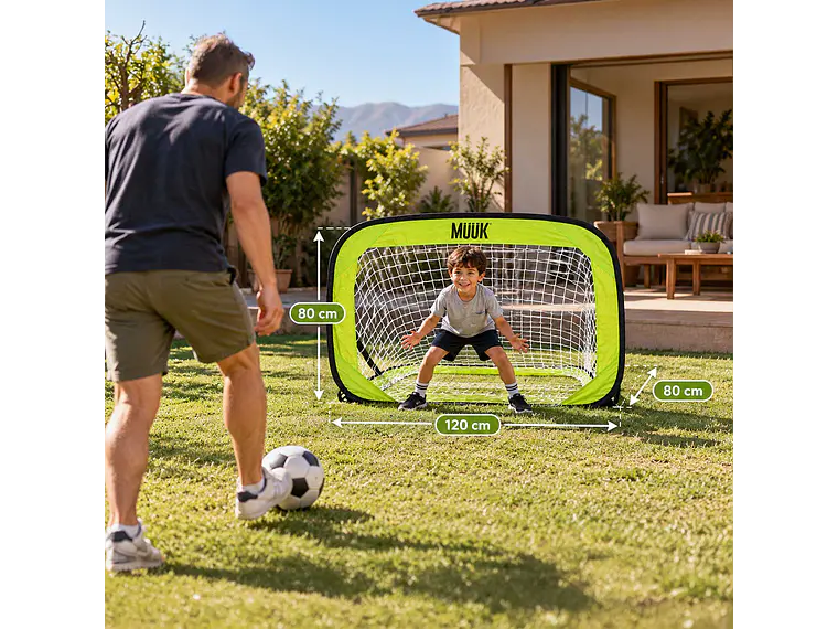 Arcos de Fútbol Plegables Pop-Up Muuk 120 x 80 cm 5