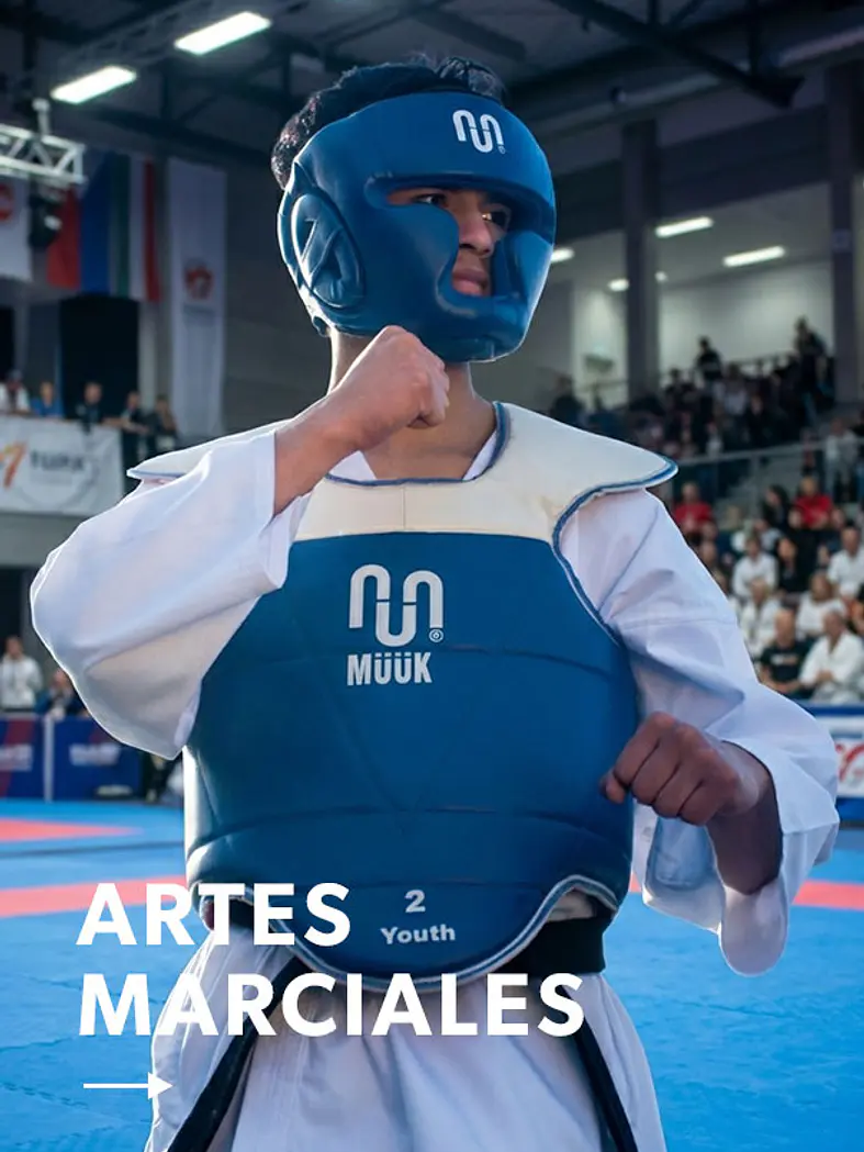 Equipamiento para artes marciales Muuk. 