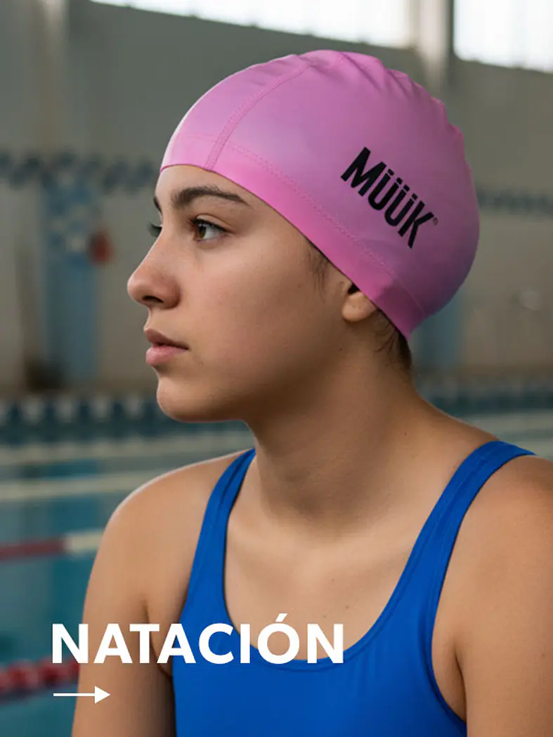 Productos Muuk para natación, entrenamiento, práctica y accesorios para piscina