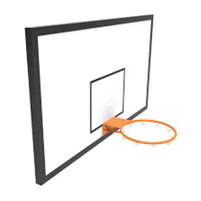 Tablero de Basquetbol de Melamina 180x105 cm