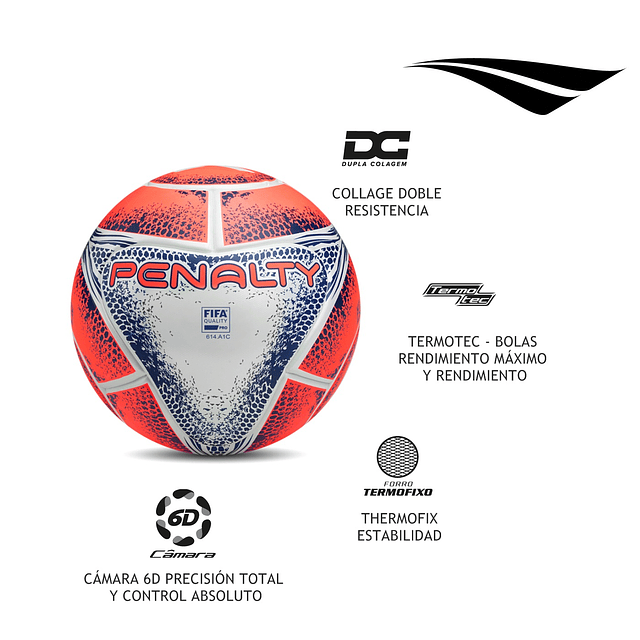 Balon De Futsal Penalty Max 1000 N° 4