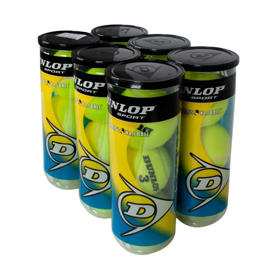 Pelotas De Tenis Dunlop Championship All Surface 1