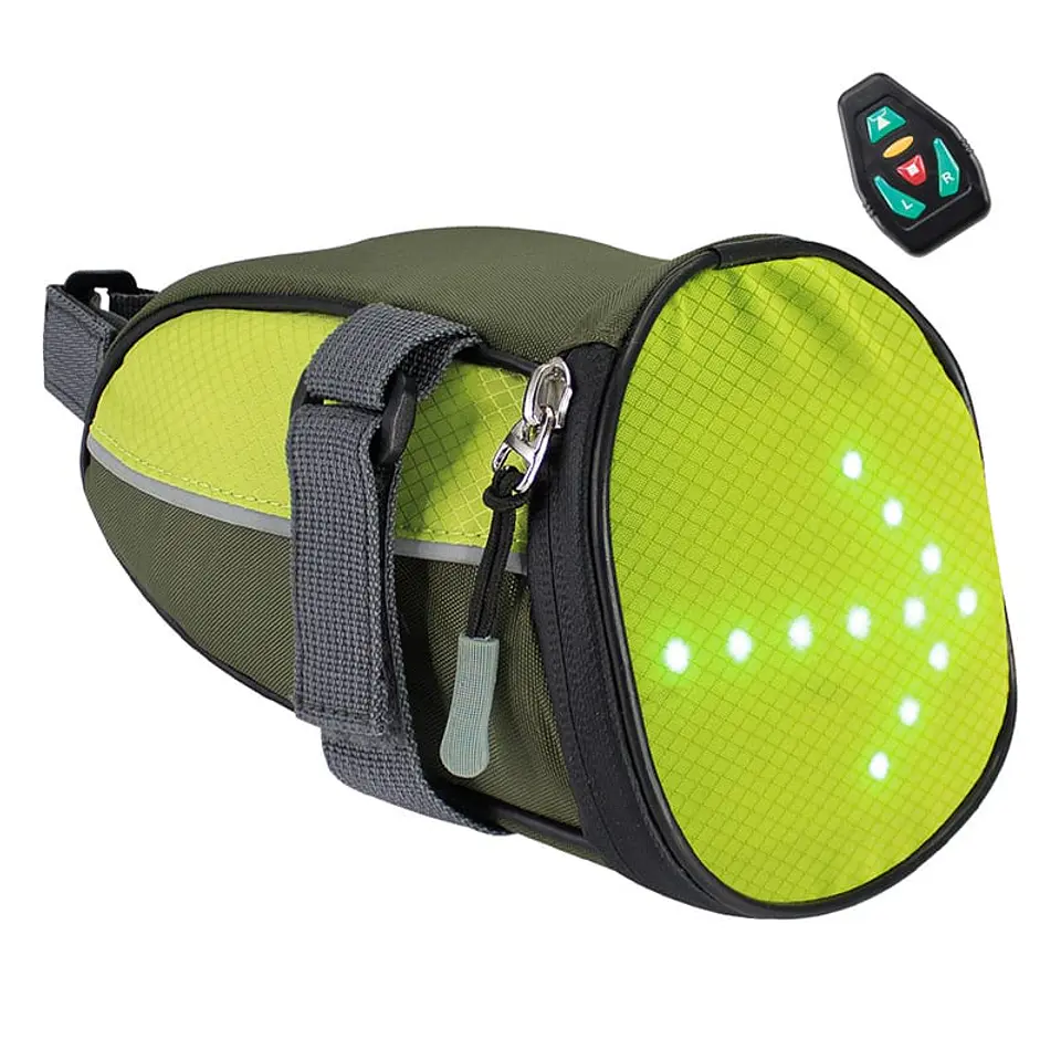 Bolso para Sillin de Bicicleta con Luz 1