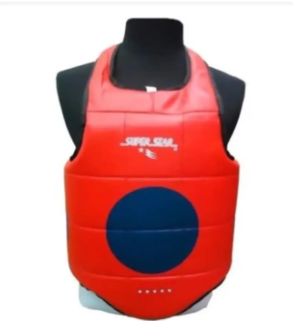 Pechera de Artes Marciales Super Star Azul-Rojo 1