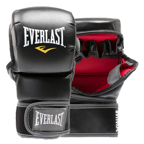 Guantillas de MMA Everlast Striking Rojo-Negro