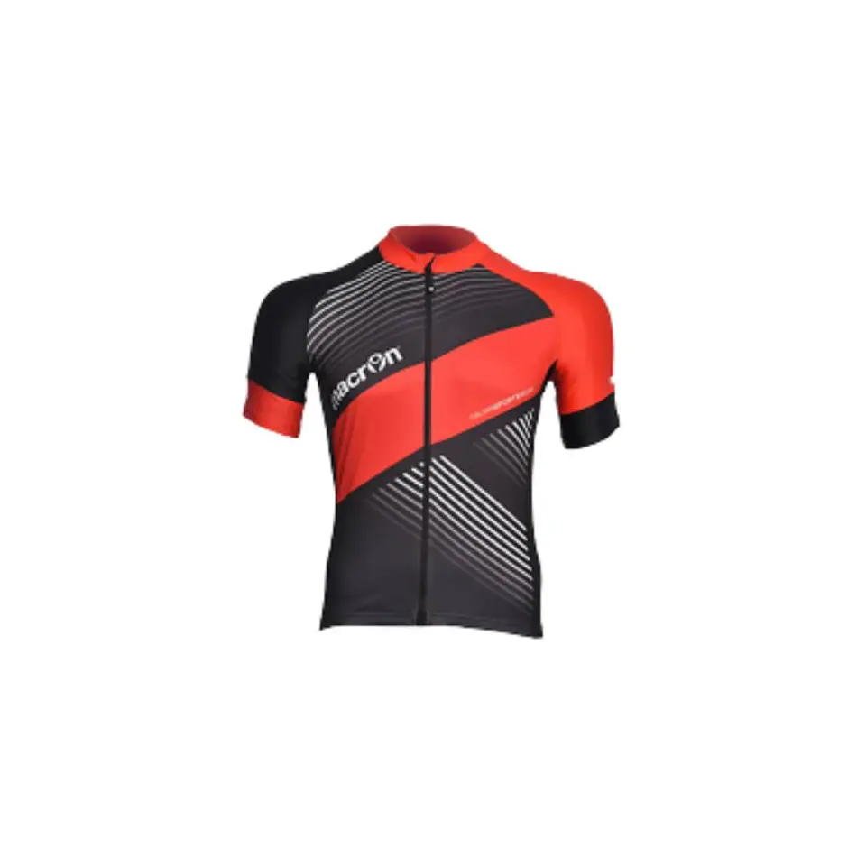 Tricota de Ciclismo Macron Basica Negro 1