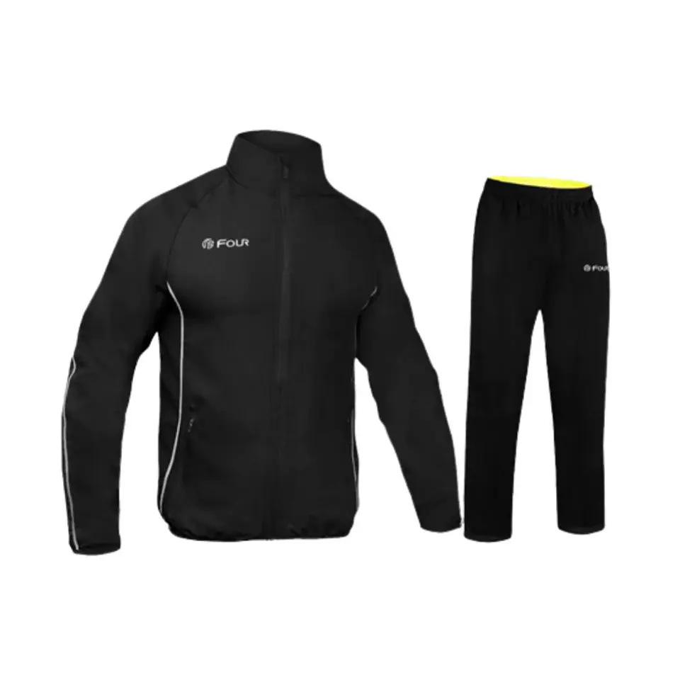 Buzo Impermeable Completo Four Gris/Negro 1
