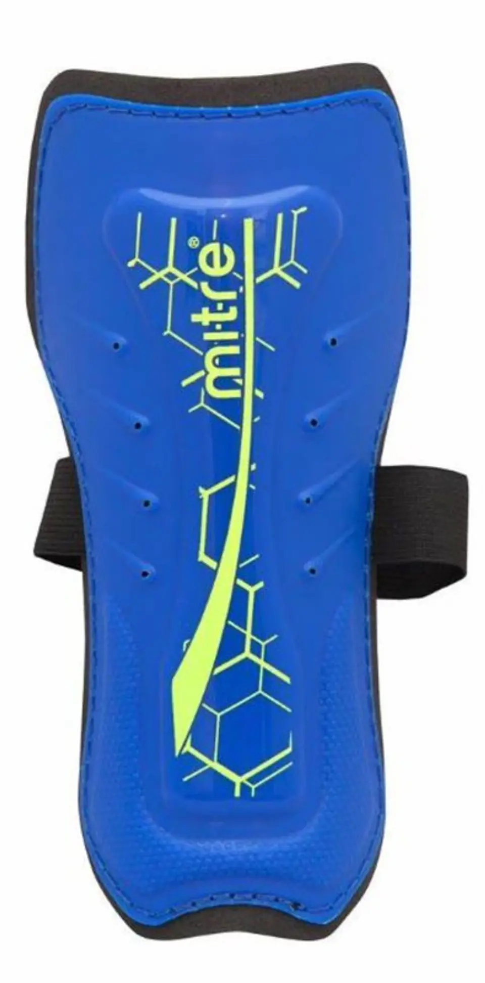 Canillera de Futbol Mitre Basic Azul-Amarillo 1