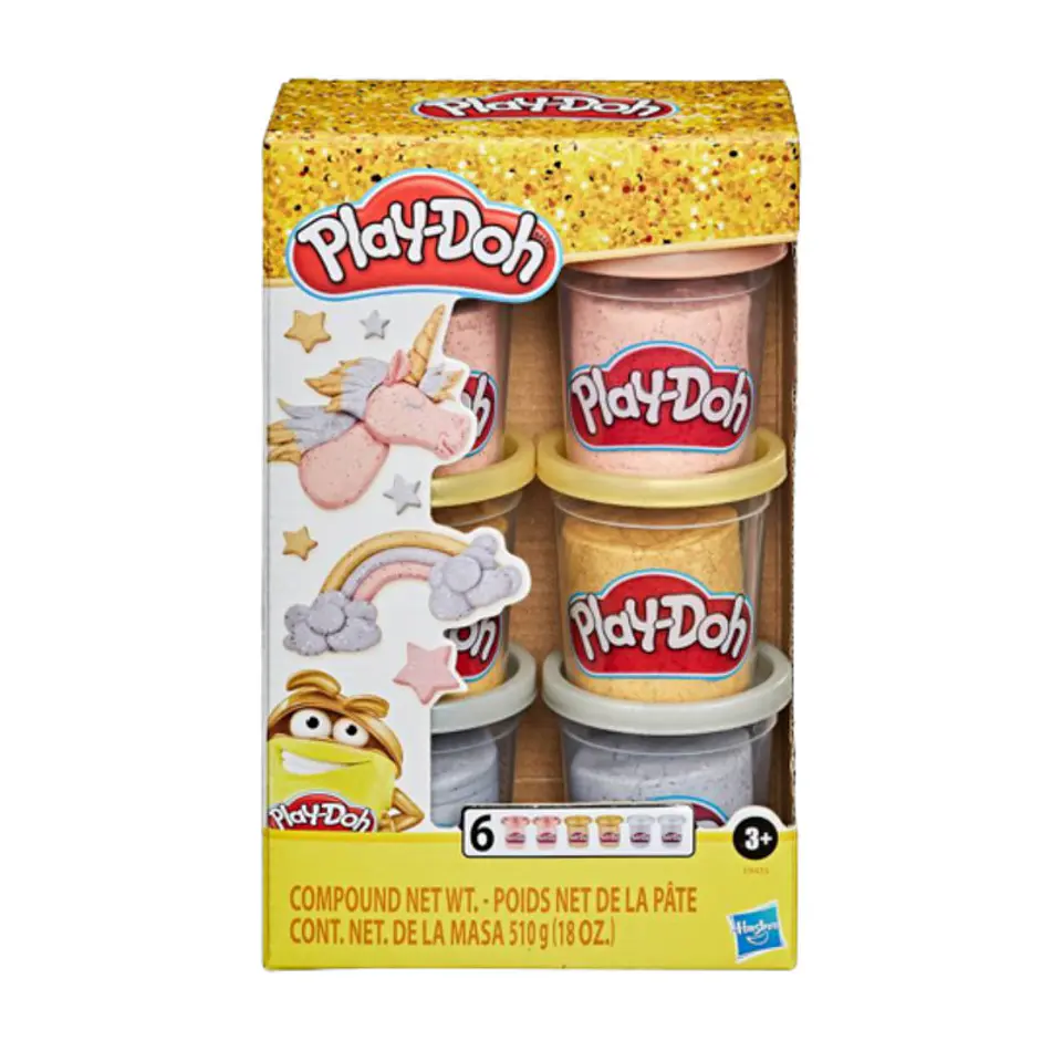 Set de Play-Doh Metalizado 1