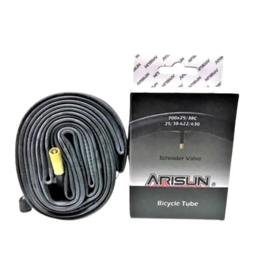 Camara de Bicicleta Arisun Shrader Valve 700x25 1