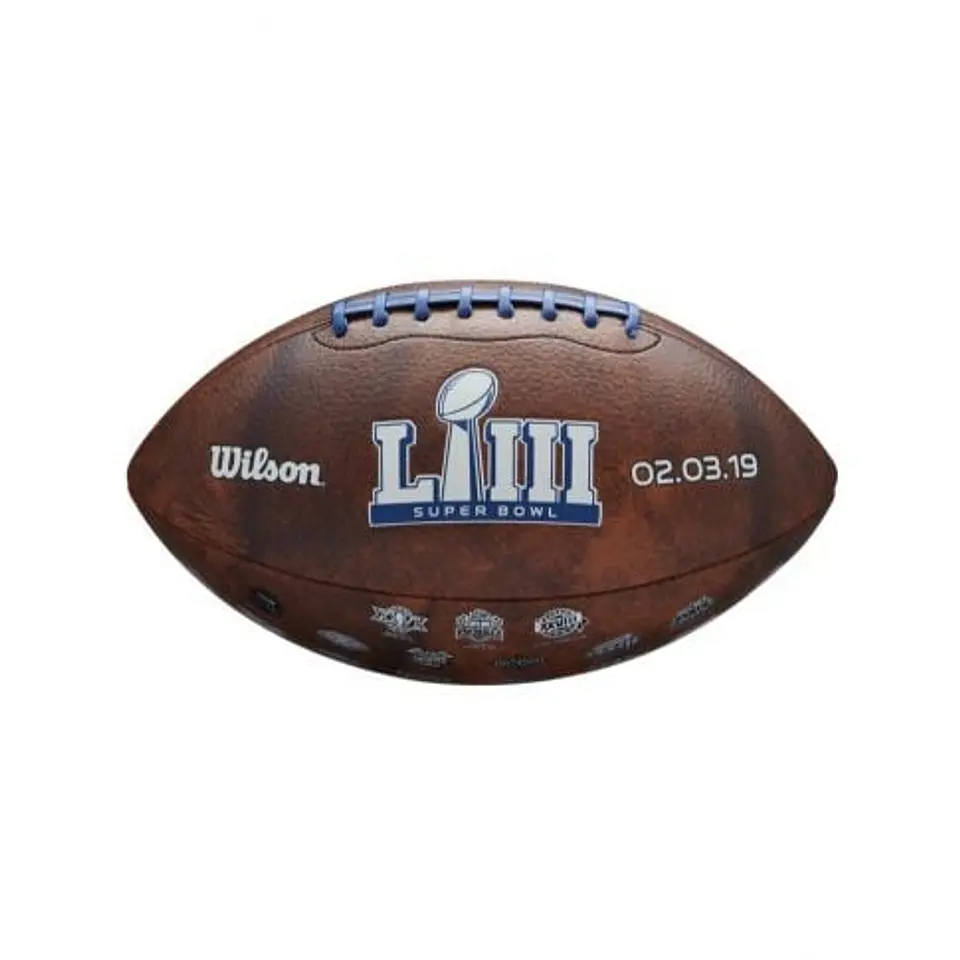 Balon de Futbol Americano Wilson NFL SB53 Oficial Size Comp 1