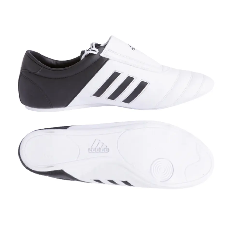 Zapatillas de Artes Marciales Adidas Blanco-Negro 1