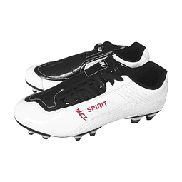 Zapatos de Futbol Cafu Spirit Blanco-Negro