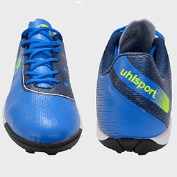 Zapatos de Futsal Uhlsport Ecke Azul-Amarillo