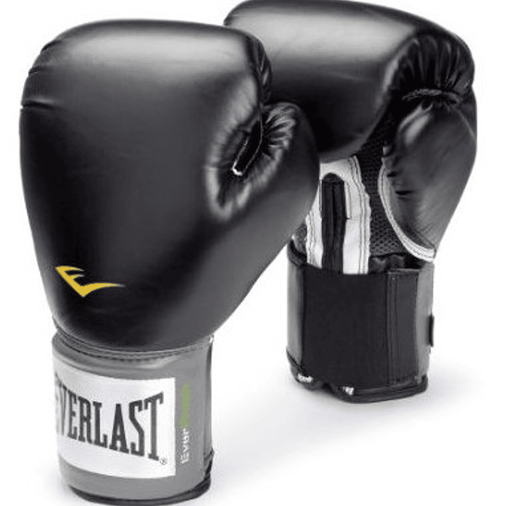 Guantes de Box Everlast Pro Style Training Negro 14 Oz. 1