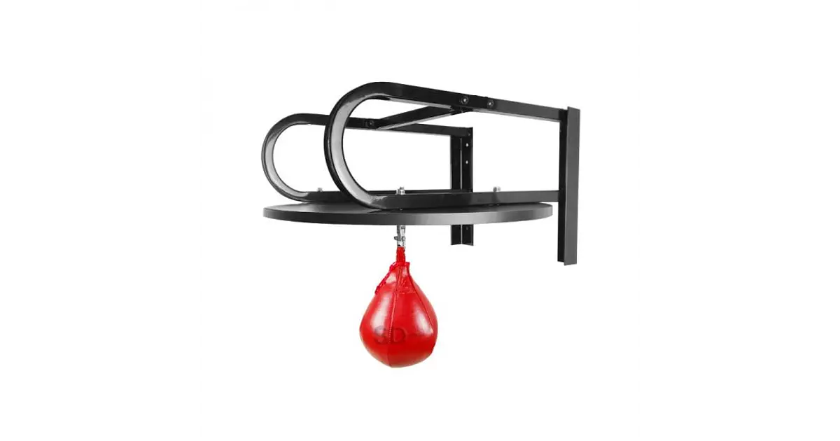 Soporte de Pera de Box Fierro-Melamina de Pared