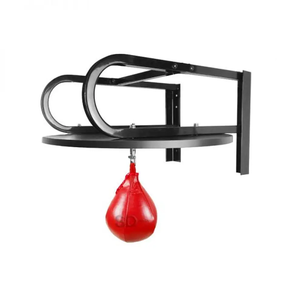 Soporte de Pera de Box Fierro-Melamina de Pared 1