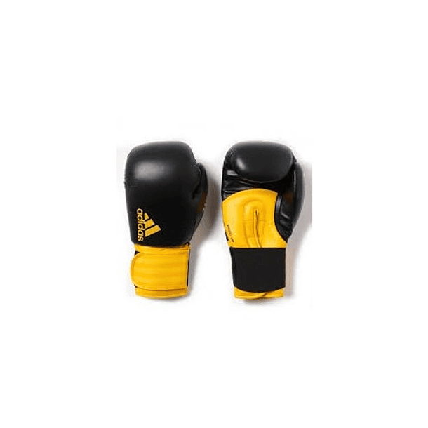 Guantes de Box Adidas Hybrid 100 Negro-Amarillo 