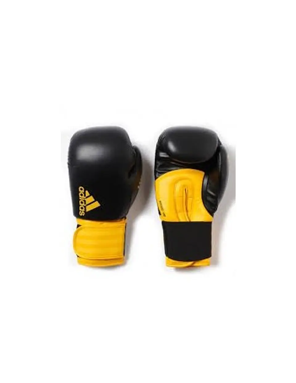 Guantes de Box Adidas Hybrid 100 Negro-Amarillo 1