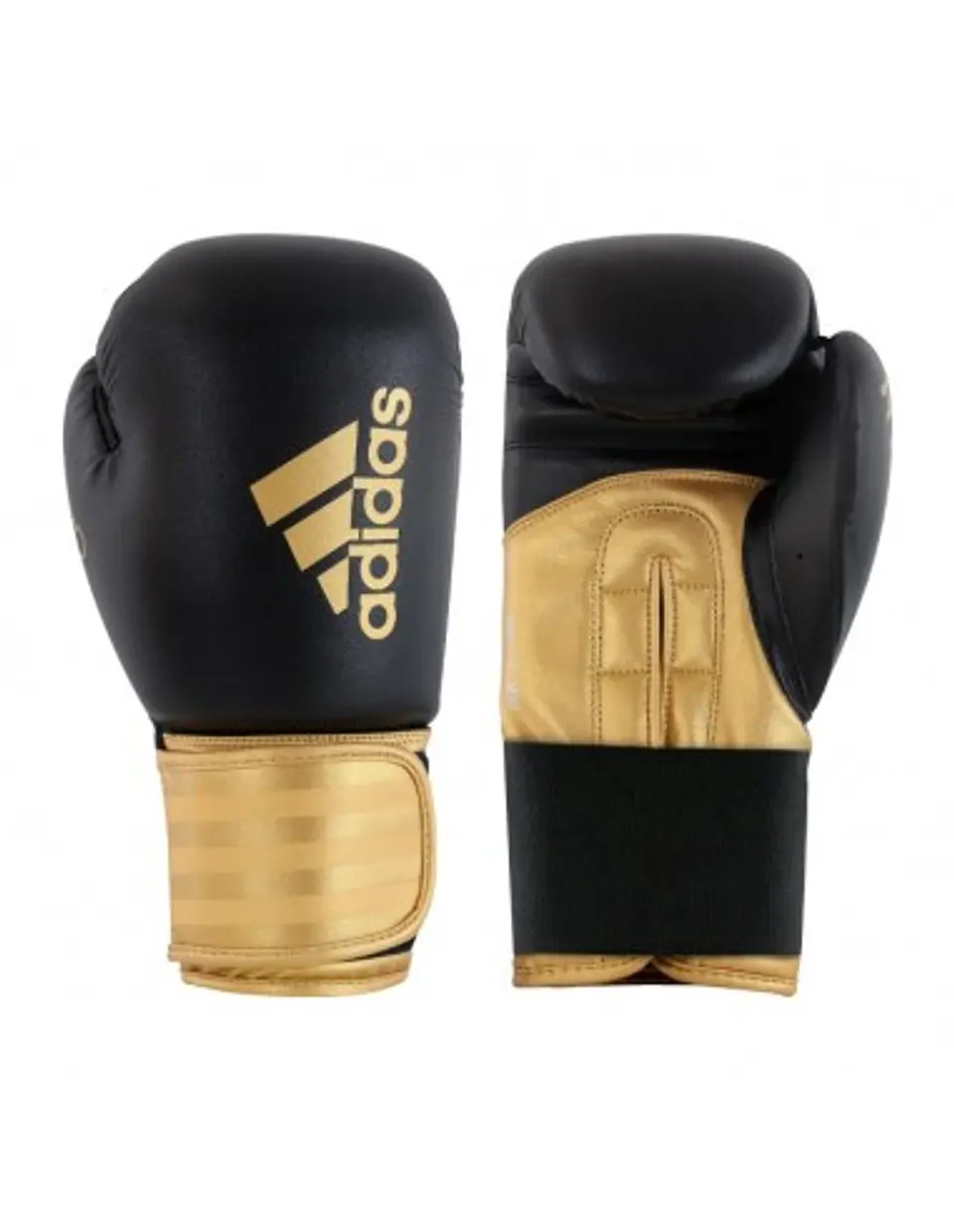 Guantes de Box Adidas Hybrid 100 Negro-Dorado 1