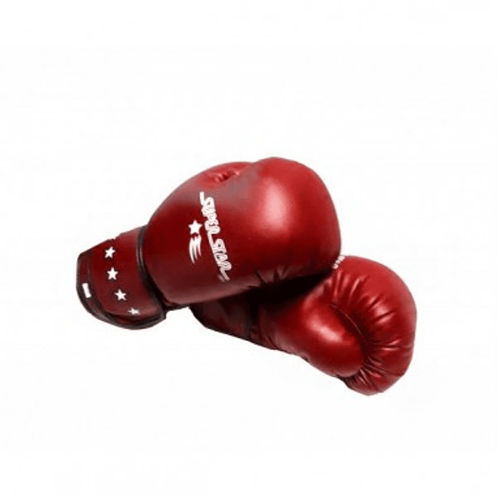 Guantes de Box Super Star PU Rojo 1