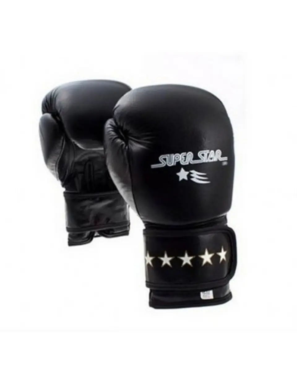 Guantes de Box Super Star PU Negro 1