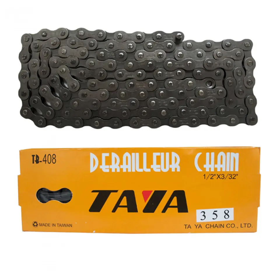 Cadena de Bicicleta Taya 1/2''x3/32'' Negra TB-408 1